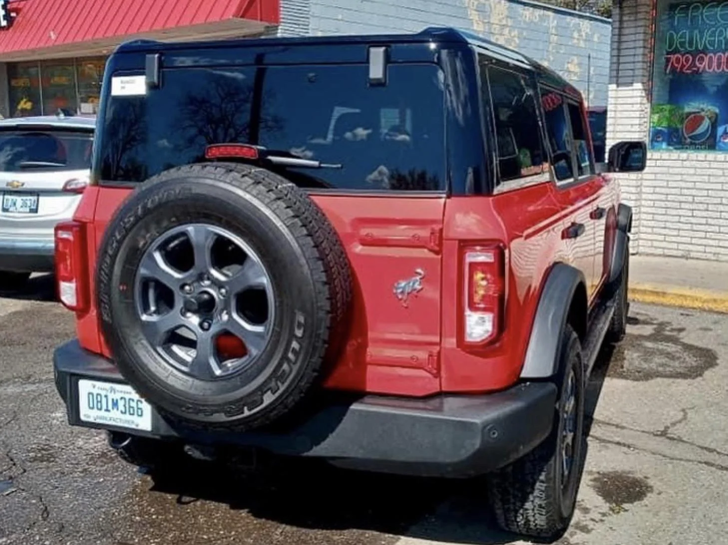 Ford Bronco First wild sighting: Painted Black Mod Top on 2021 Bronco 2021 Bronco painted black top 3