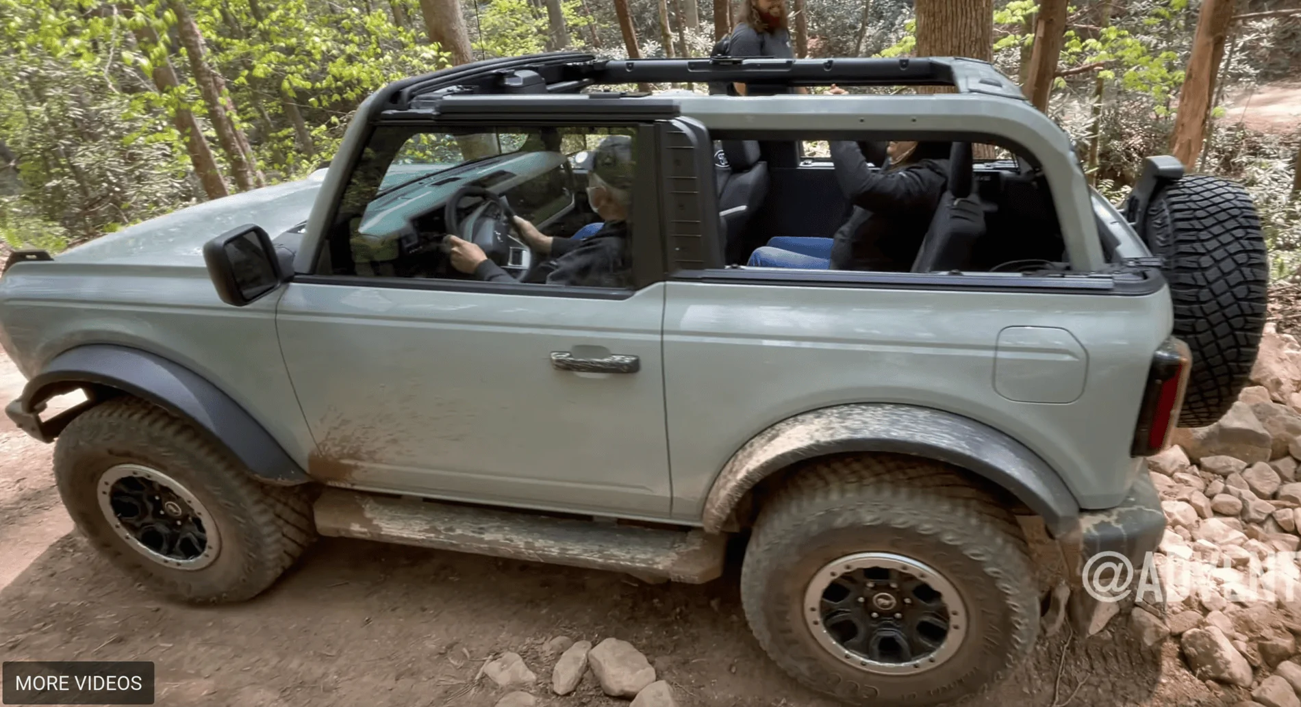 Ford Bronco 20 minutes of raw Bronco video clips driving offroad Screenshot from 2021-05-12 10-33-43