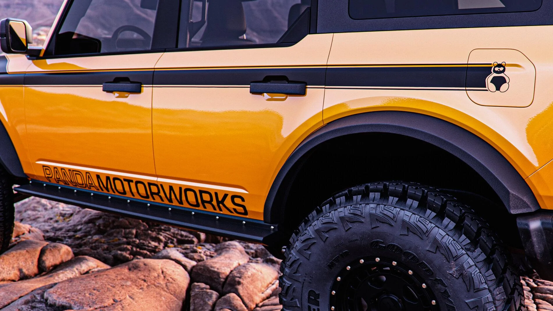 Ford Bronco Panda  Motorworks Bronco Render Bronco_V17