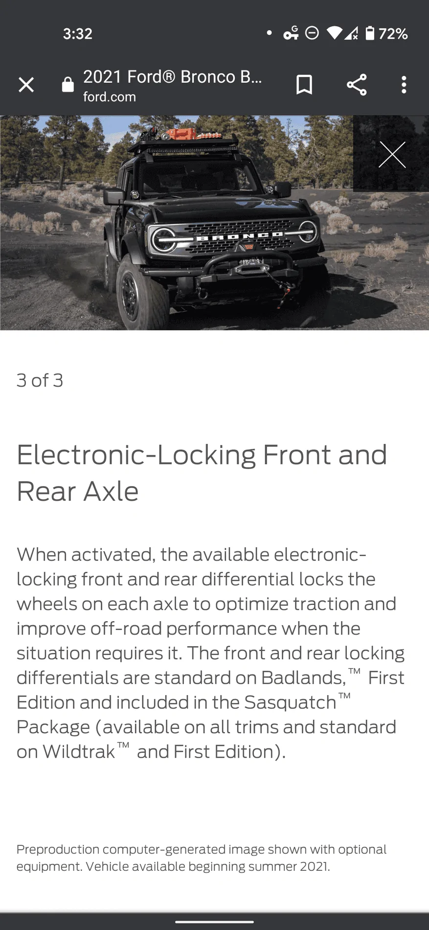 Ford Bronco Ford Bronco Website Updated! Screenshot_20210512-153245