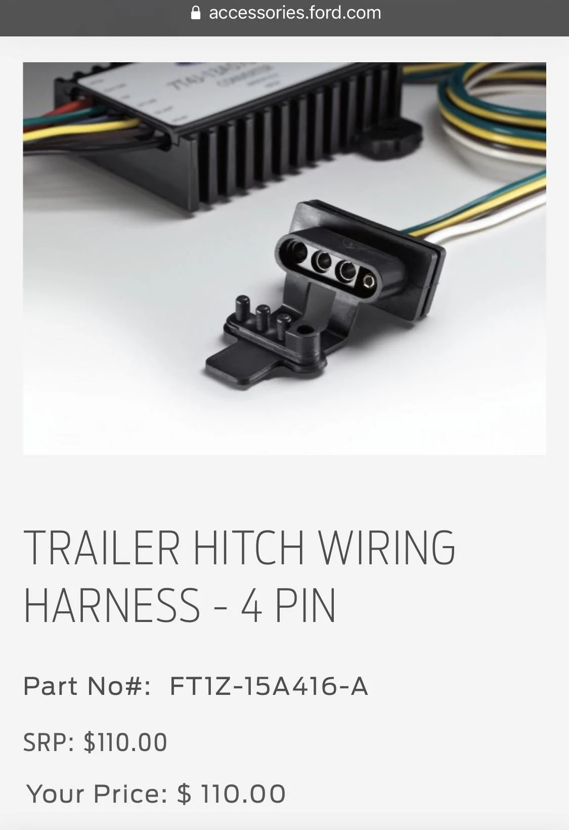 Ford Bronco Retroactively install tow package wiring? 83CAA3A6-FCD7-4FF4-8B5E-E5BA598E3038