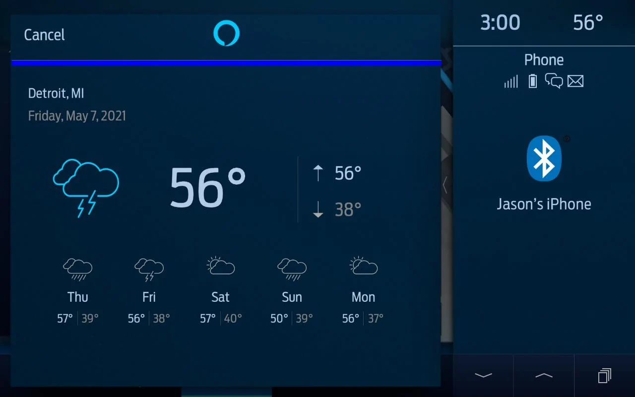 Ford Bronco Ford Power-Up Software Update This Fall Will Bring Alexa to the Bronco Ford_Amazon_Alexa_Built-in_Weather