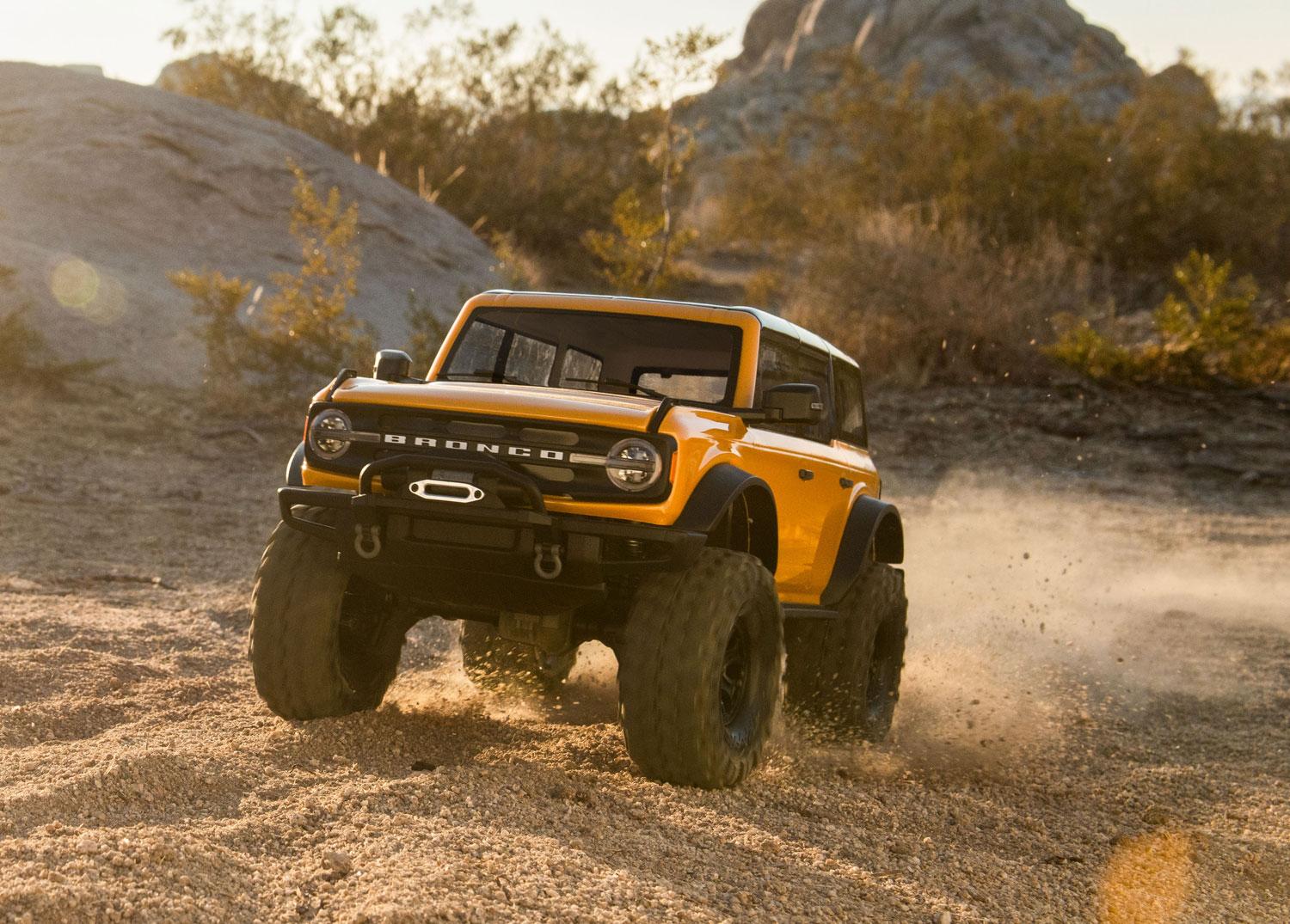 Ford Bronco Traxxas RC Bronco announced. Maybe I can at least get thisto tide me over... 92076-4-21-Bronco-Front-Orange-sunburst-8431-RGB