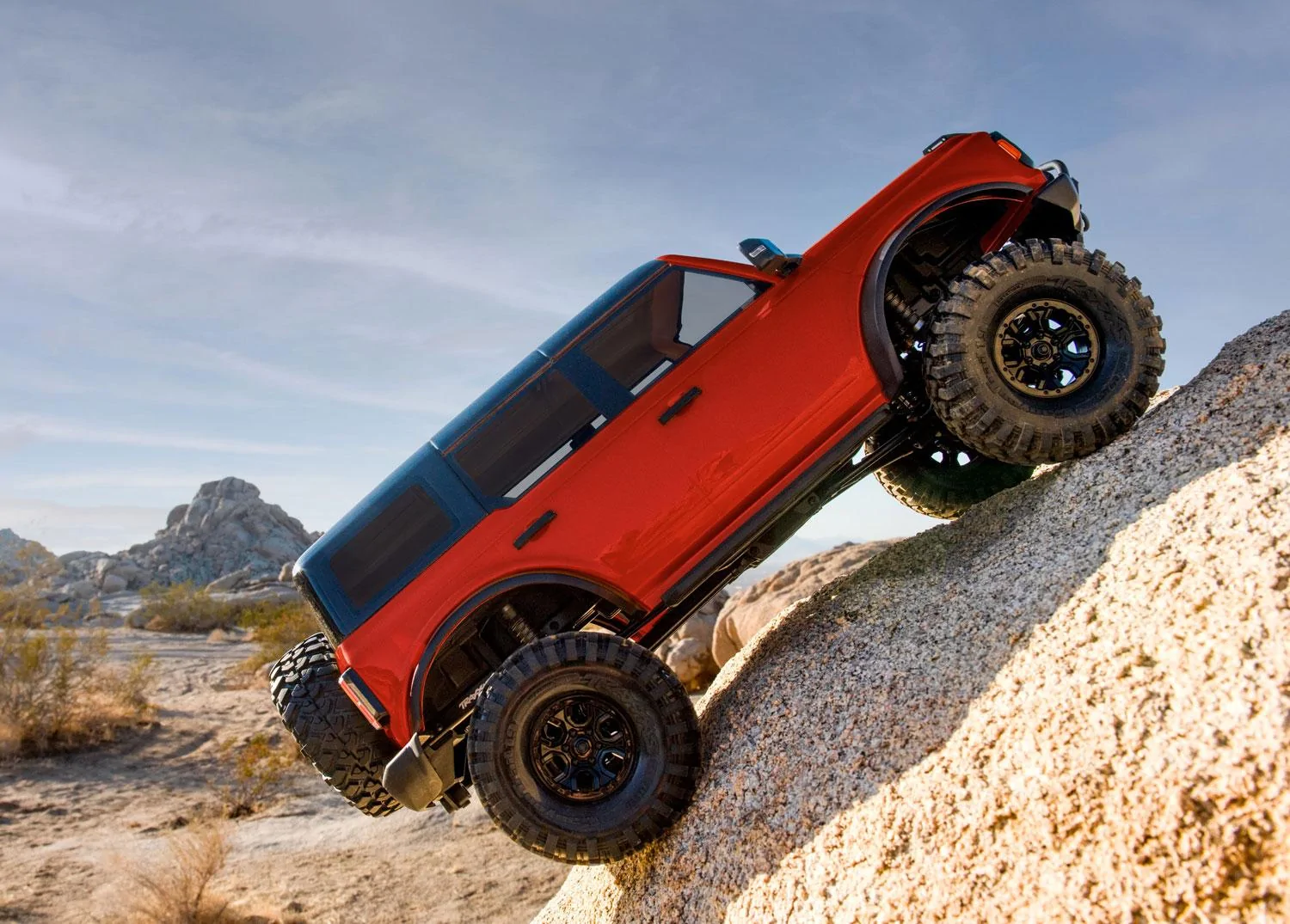 Ford Bronco Traxxas RC Bronco announced. Maybe I can at least get thisto tide me over... 92076-4-21-Bronco-crawl-up-right-RED-8350-RGB