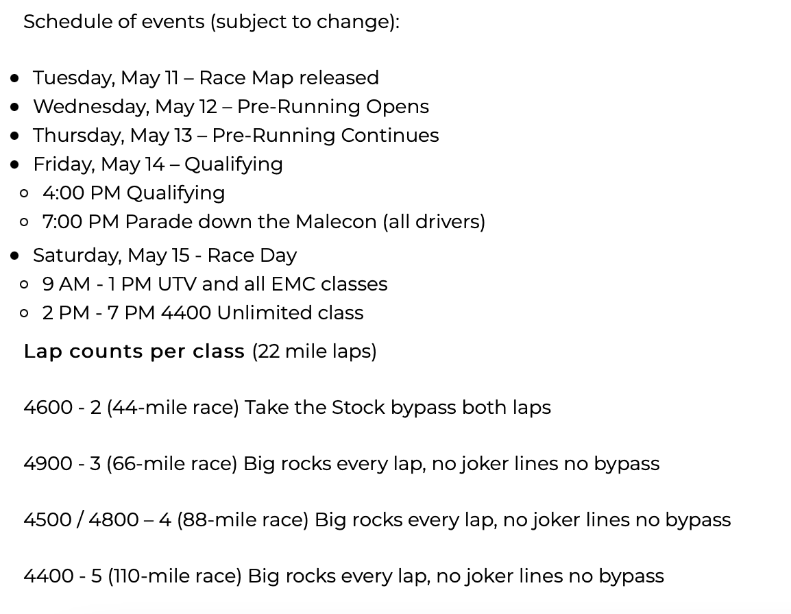 Ford Bronco 4600 class Broncos in Ultra4 Race @ San Felipe this weekend 1621002460459