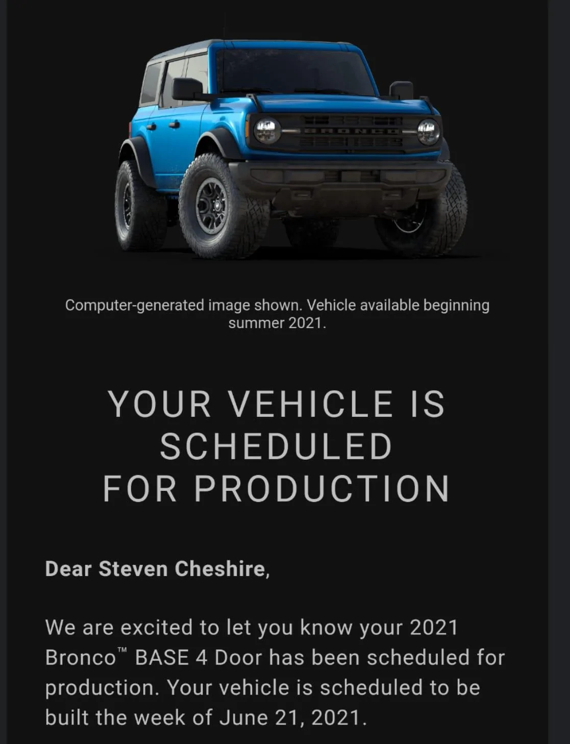 Ford Bronco Base Model Bronco Thread IMG-20210415-WA0000