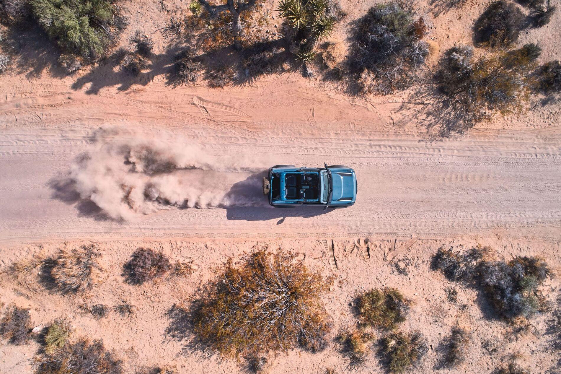 Ford Bronco The Road to Nowhere: Getting lost in the desert in the new Ford Bronco (by Road & Track) dji-0172-1620327087