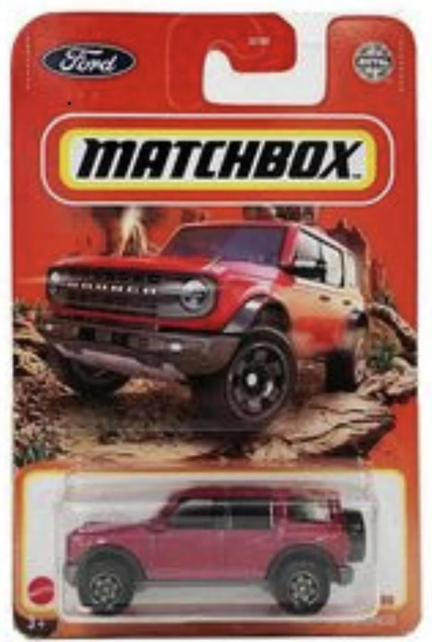 Ford Bronco Matchbox: 2021 Bronco 4 DR 8354DFED-2BB3-4391-A2D7-B51A987A1051