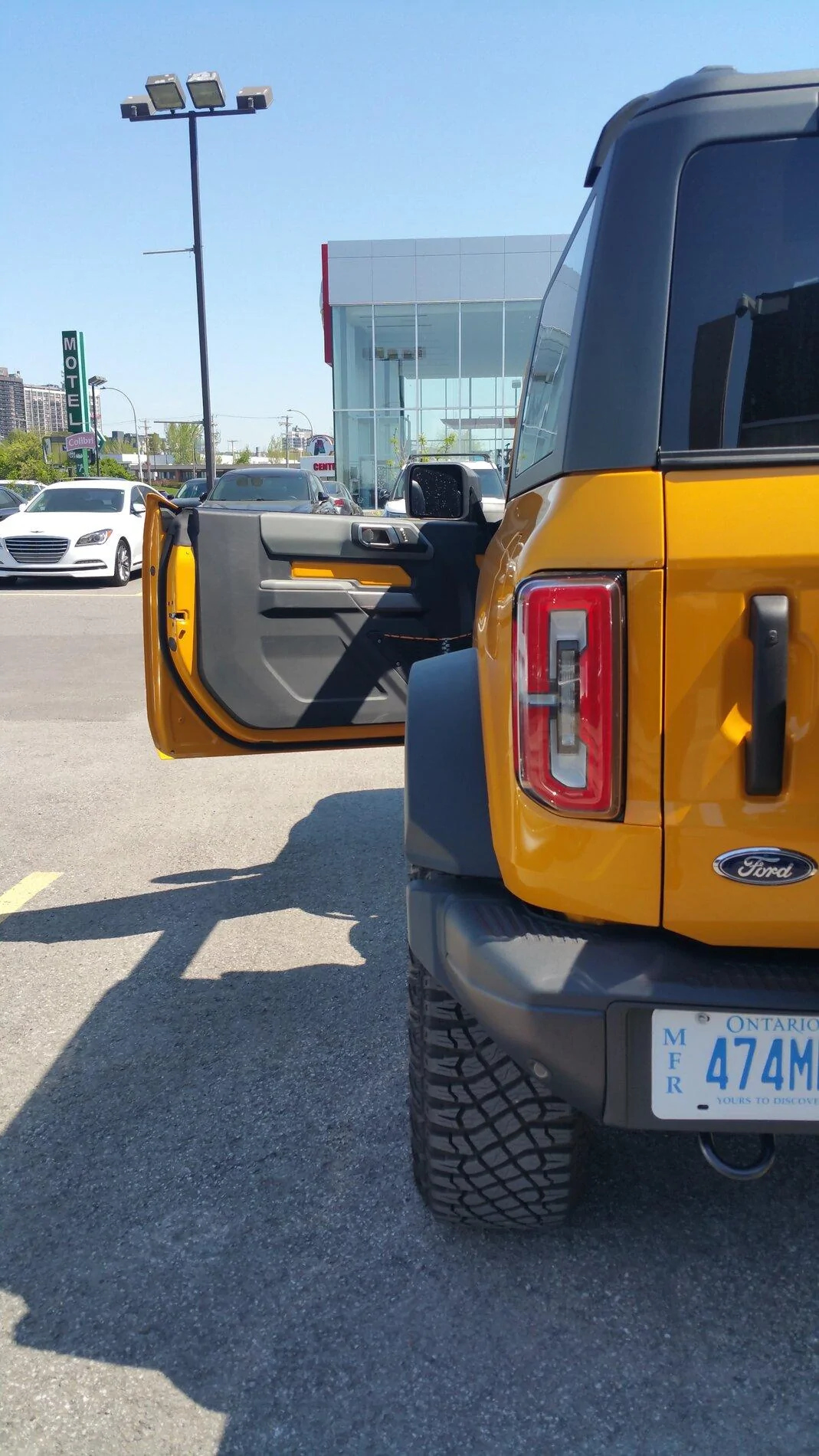 Ford Bronco Cyber Orange 2 Door Bronco Badlands Sasquatch Looking Proper + Video 20210517_110244