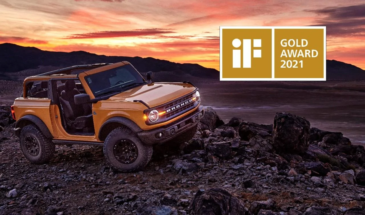 Ford Bronco Ford Bronco Earns Prestigious iF Design Gold Award 2021 Bronco_2dr-cro