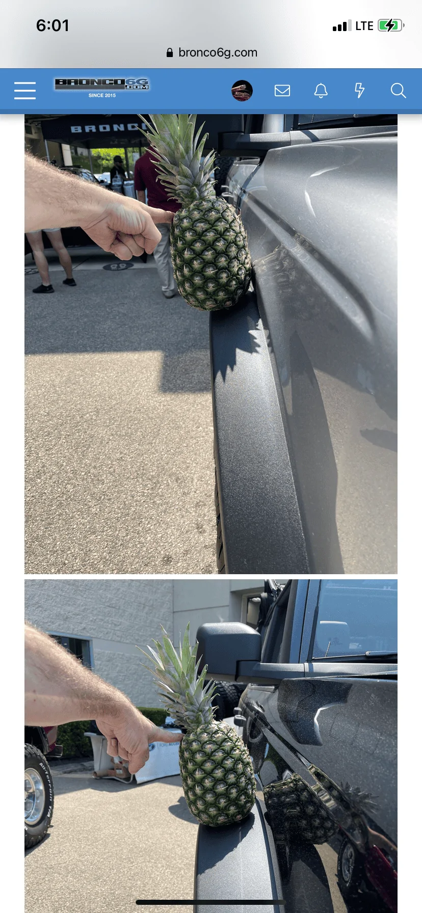 Ford Bronco 🍍 Pineapple For Scale 8B12EBCE-97F8-4614-AF9A-ADCD1406A277