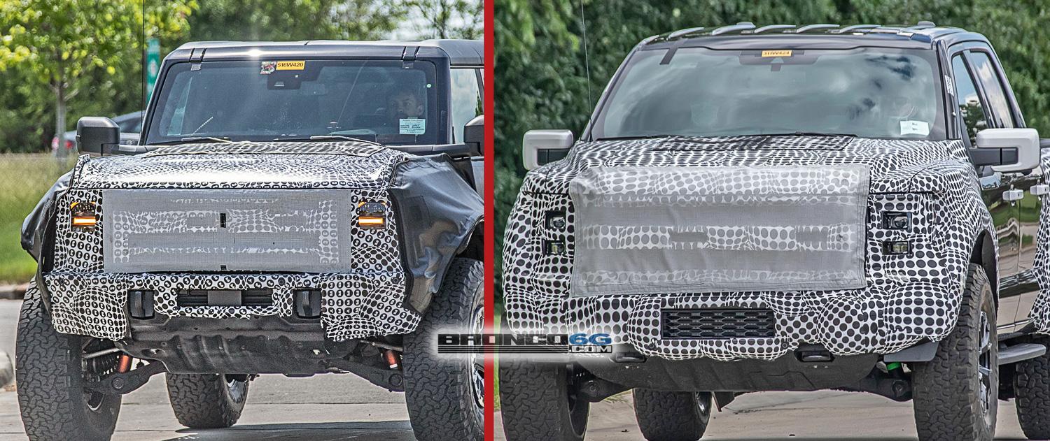 Ford Bronco Spied: Bronco Warthog Hints at FORD Grille and Other New Details warthog-bronco-ford-grille-marker-lights-running-boards-side-steps-bead-lock-37-inch-wheels-22