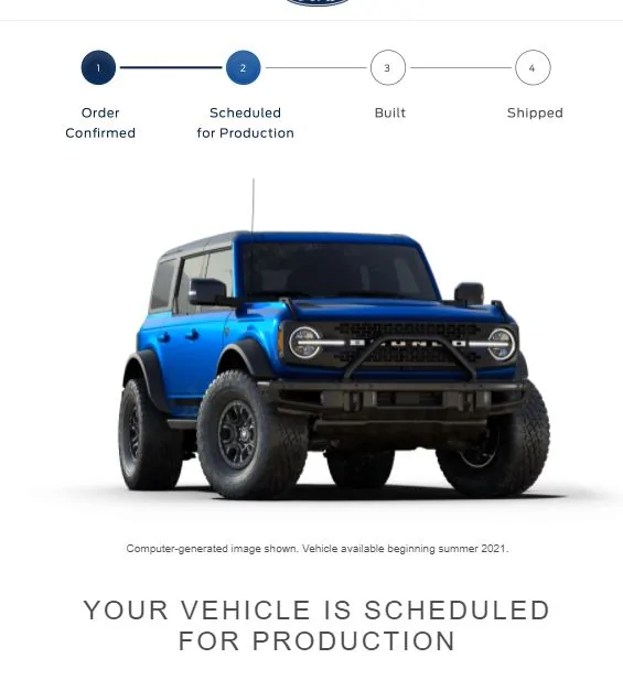Ford Bronco Any FE or Priority guys get magic email today? 2021 Bronco Order