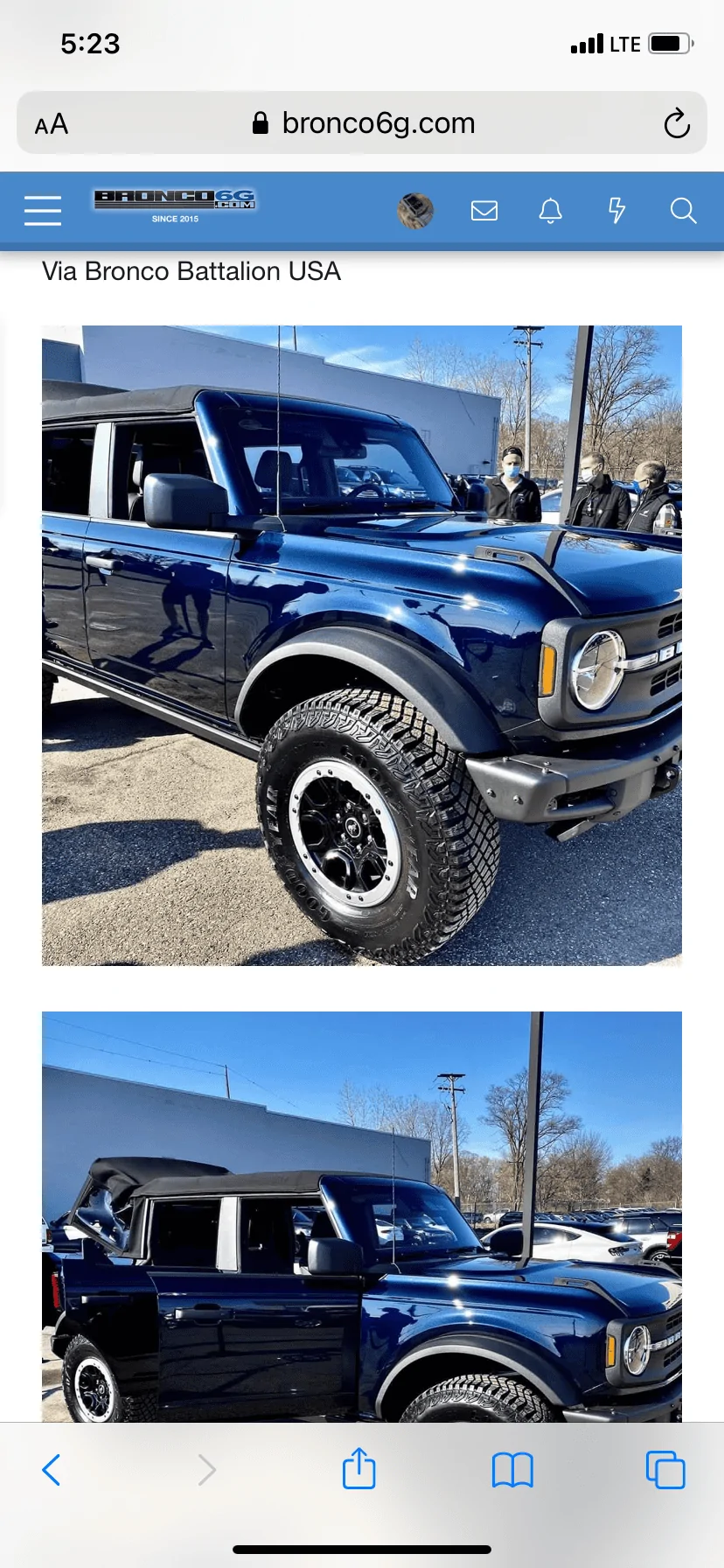 Ford Bronco Antimatter Blue or Carbonized grey ??? 5F261365-DA3D-4EFE-97EE-5E221B3E5310