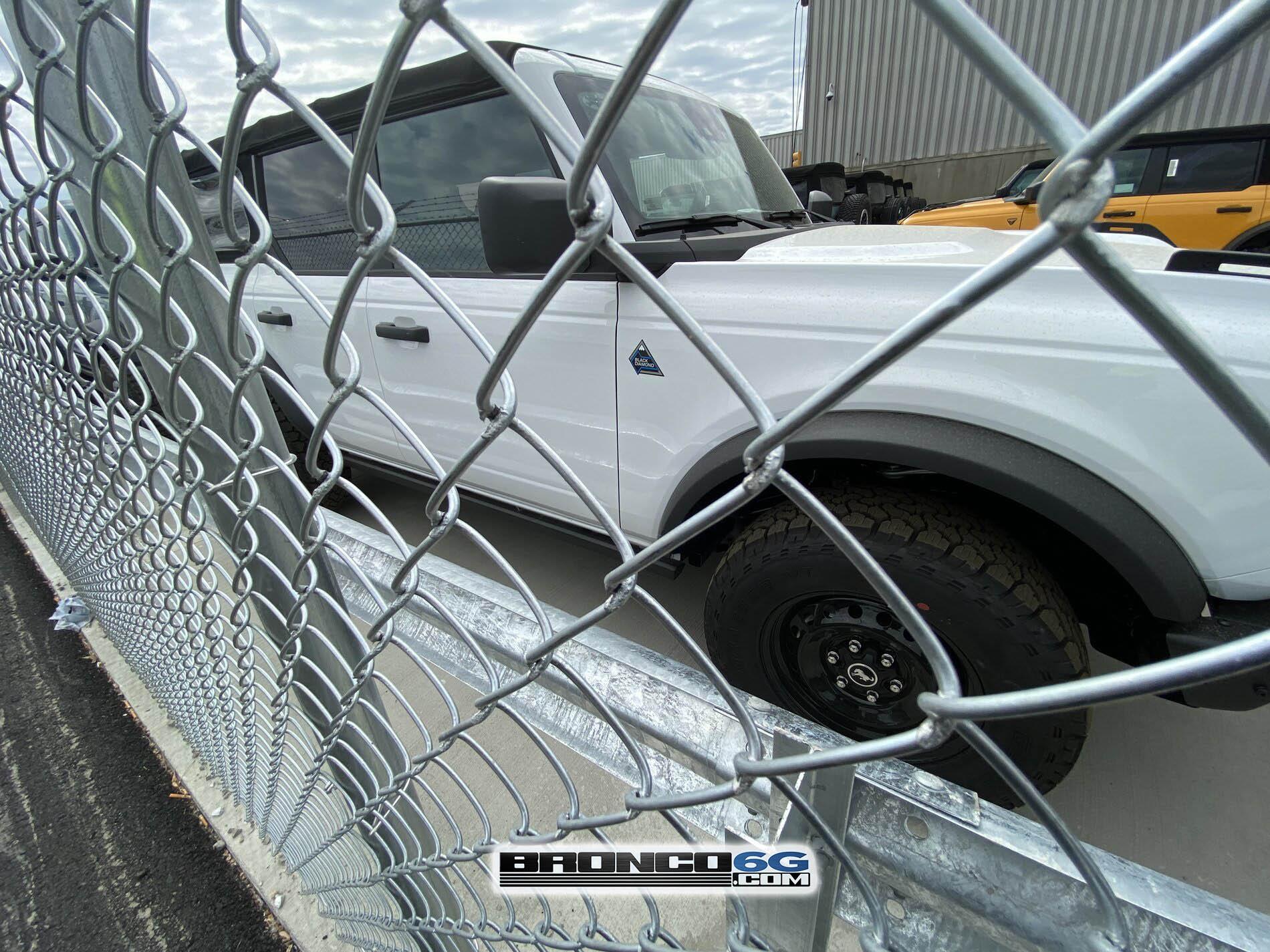 Ford Bronco Pics of 2021 Broncos in MAP holding yard area. Any requests for pictures? 2021-broncos-holding-area-map-plant-factory-21-