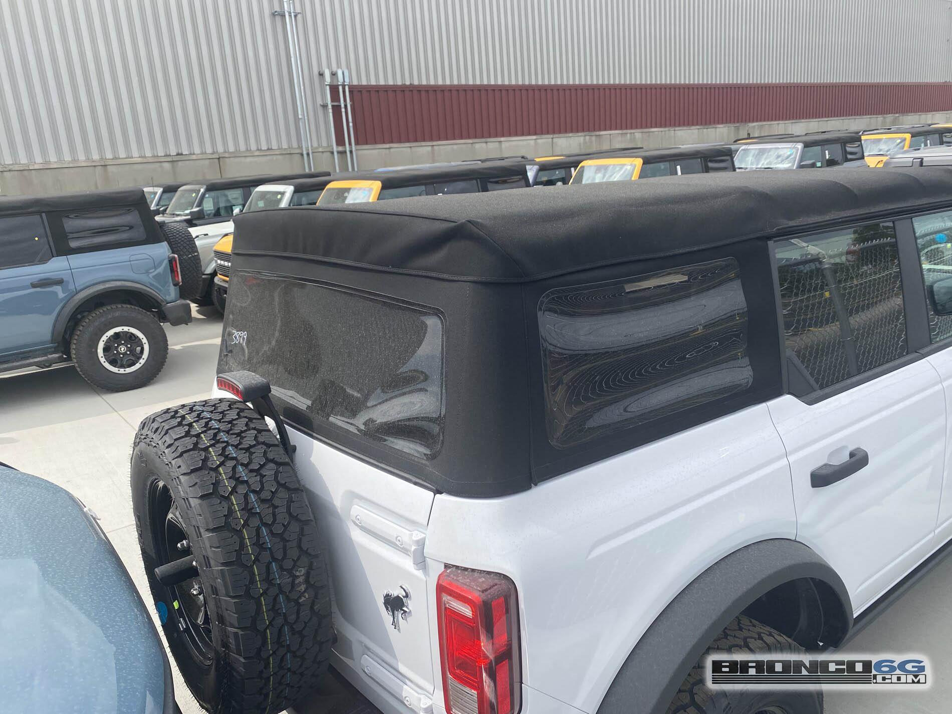 Ford Bronco Pics of 2021 Broncos in MAP holding yard area. Any requests for pictures? 2021-broncos-holding-area-map-plant-factory-23-