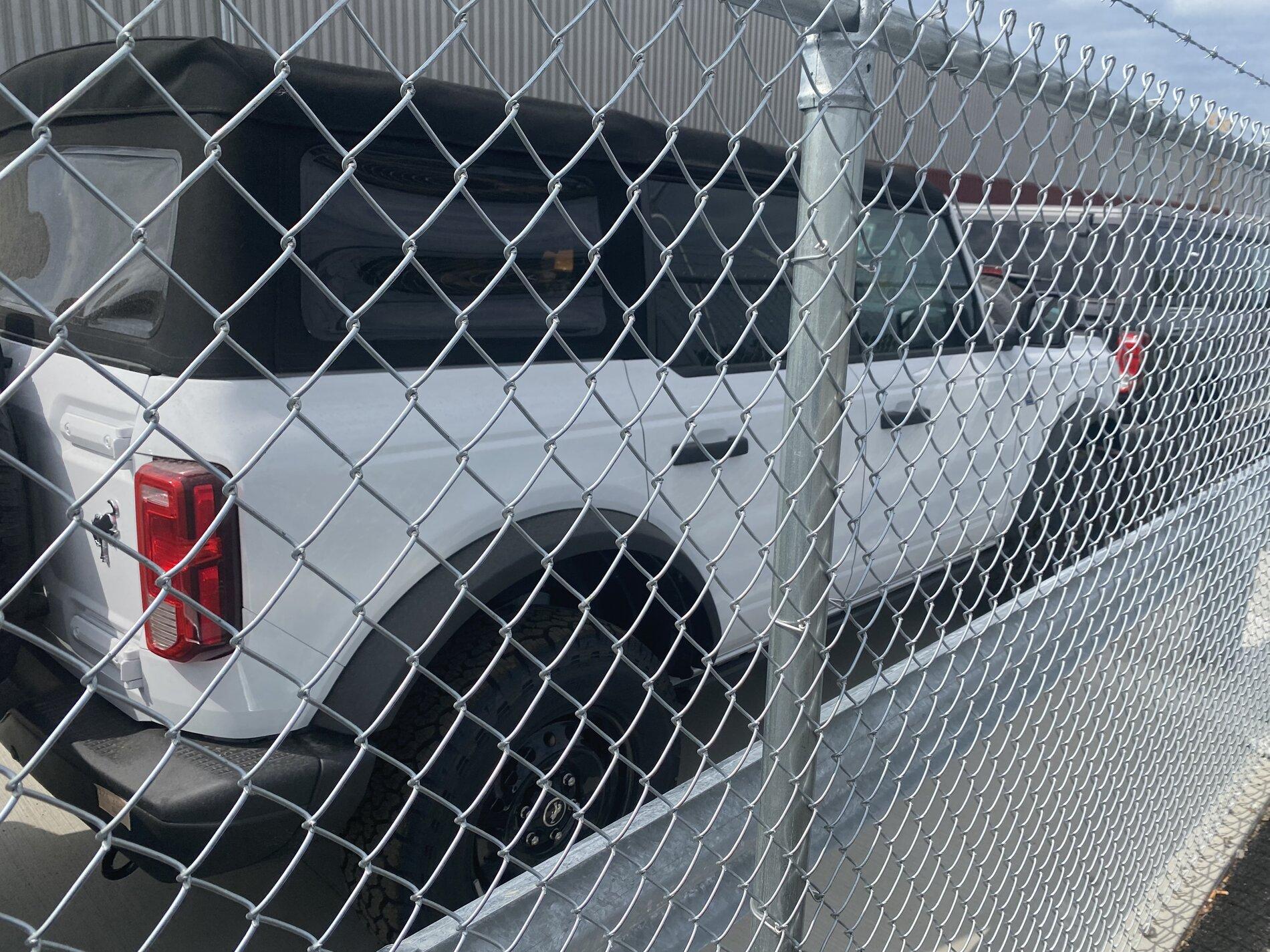 Ford Bronco Pics of 2021 Broncos in MAP holding yard area. Any requests for pictures? 2021-broncos-holding-area-map-plant-factory-24-