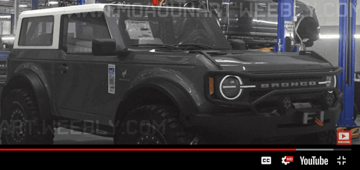 Ford Bronco Winch solutions Winch front mount concept