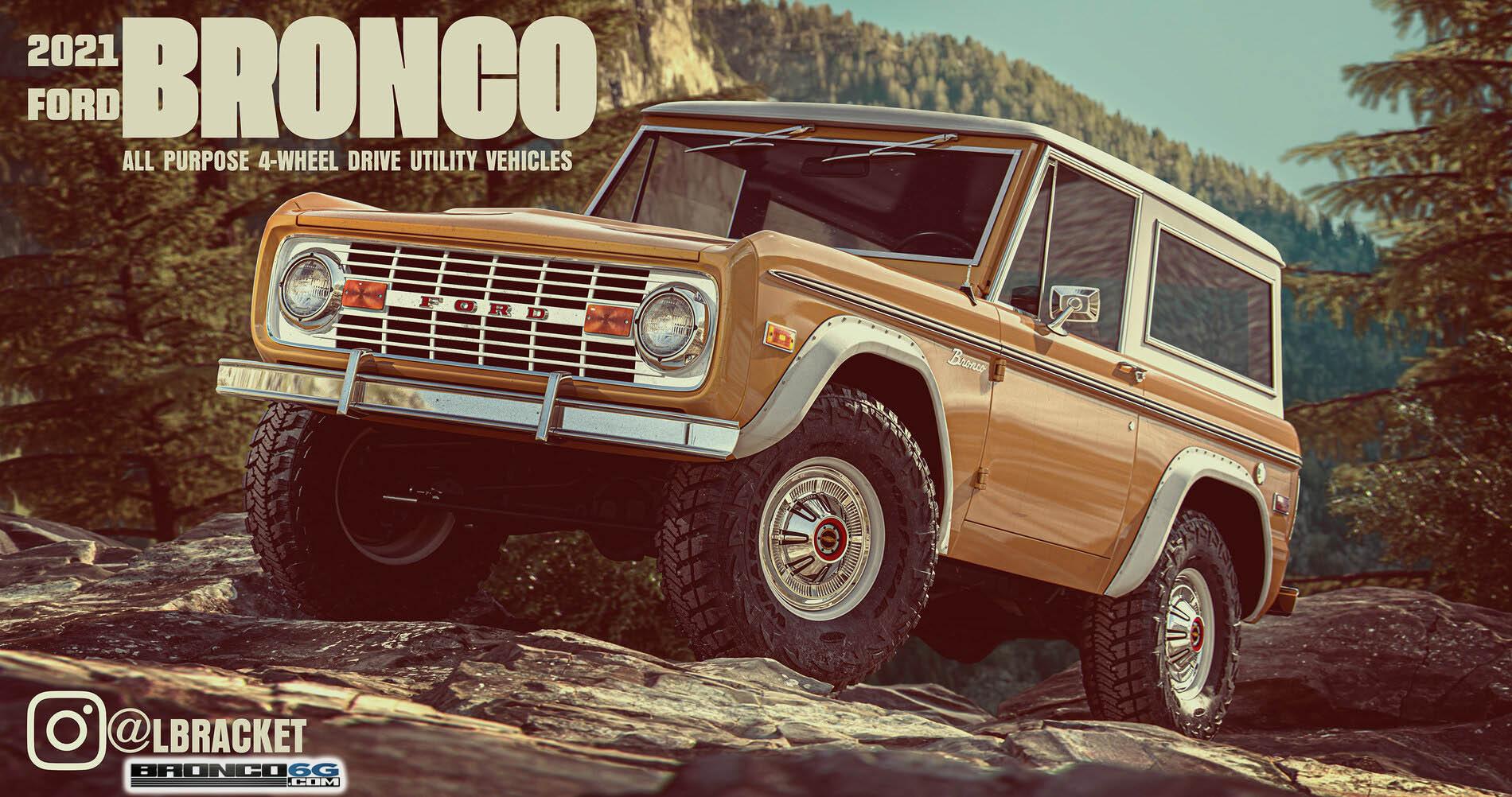 Ford Bronco John Bronco Sells 2022 Bronco Heritage Edition! Previews in Yellowstone and Brittany Blue 2021-Bronco-VintageLook_Yellowstone_Camera1_6G-4