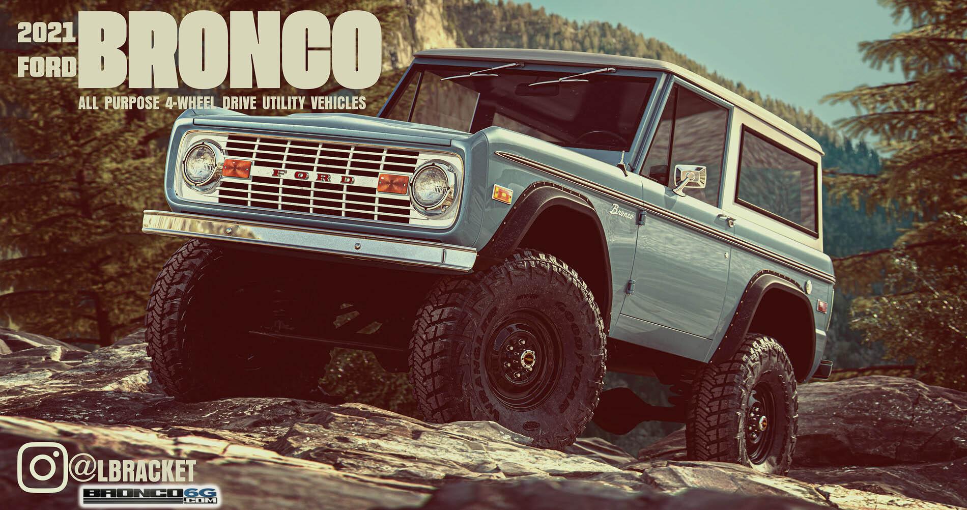 Ford Bronco John Bronco Sells 2022 Bronco Heritage Edition! Previews in Yellowstone and Brittany Blue 2021-Bronco-VintageLook_Yellowstone_Camera1_6G-6