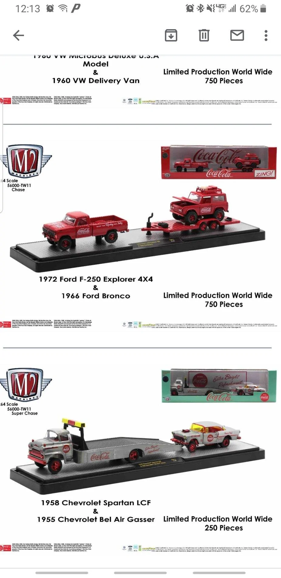 Ford Bronco Bronco diecast M2 Machines Screenshot_20210525-121318_Gmail