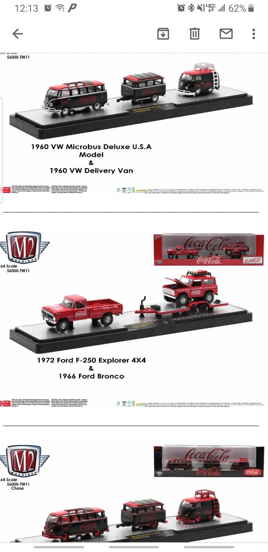 Ford Bronco Bronco diecast M2 Machines Screenshot_20210525-121311_Gmail
