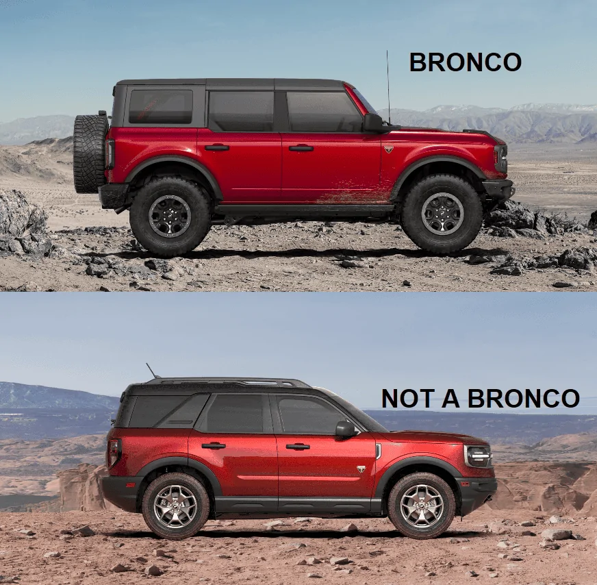 Ford Bronco My Bronco / Not a Bronco Bronco-Not a Bronco 2