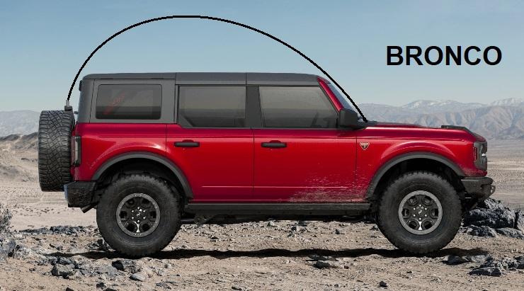 Ford Bronco My Bronco / Not a Bronco BroncoCBwhi