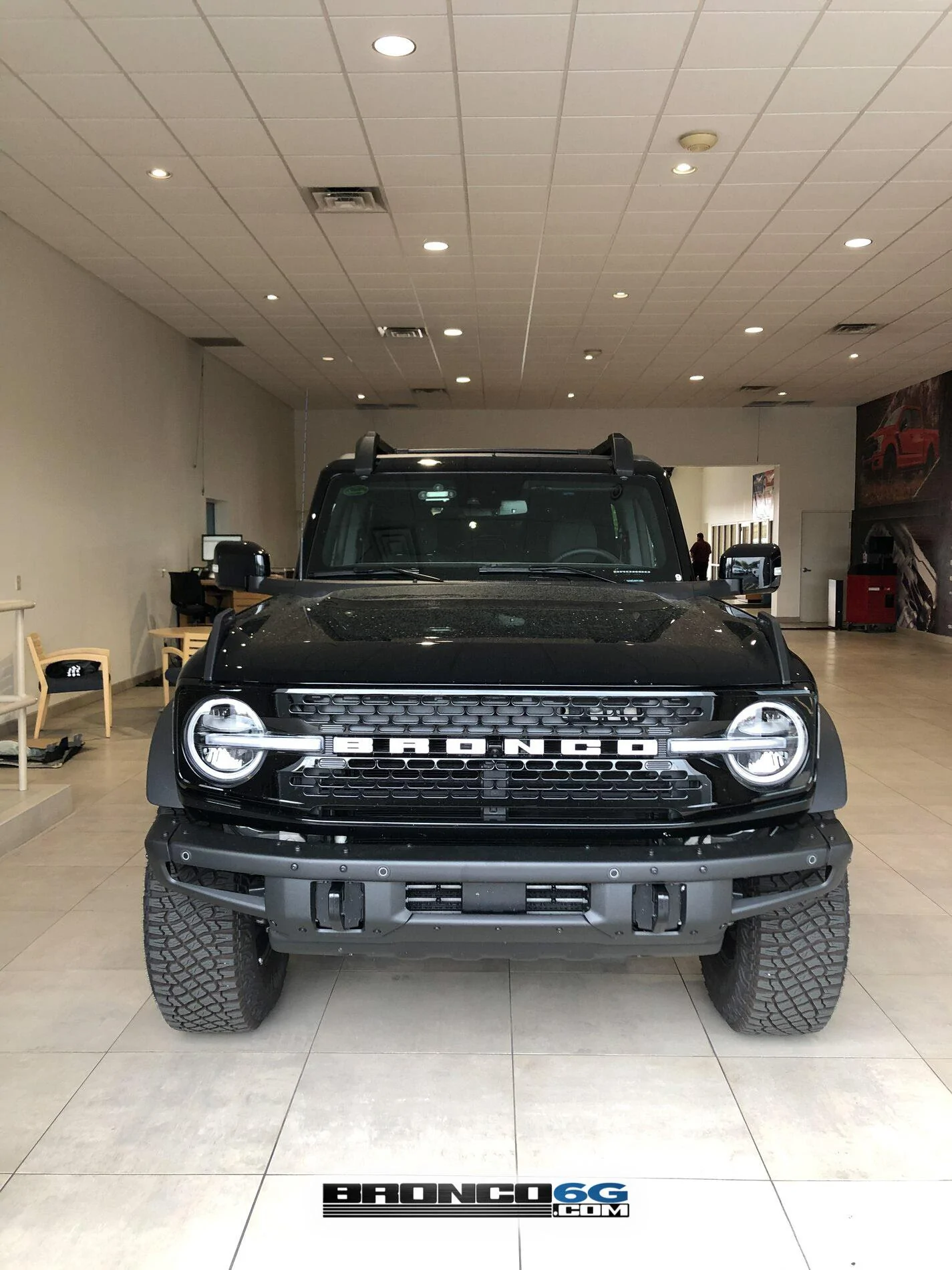 Ford Bronco Today at Montrose Ford (OH): 2-Door Wildtrak with doors off black bronco 2-door wildtrak MIC top doors off removed 4