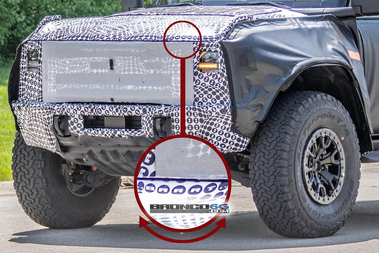 Ford Bronco Bronco Raptor / Warthog Video & Pics Show New Details and Camo Easter Egg 🦖 bronco-raptor-spy-pics-camo-easter-egg-1