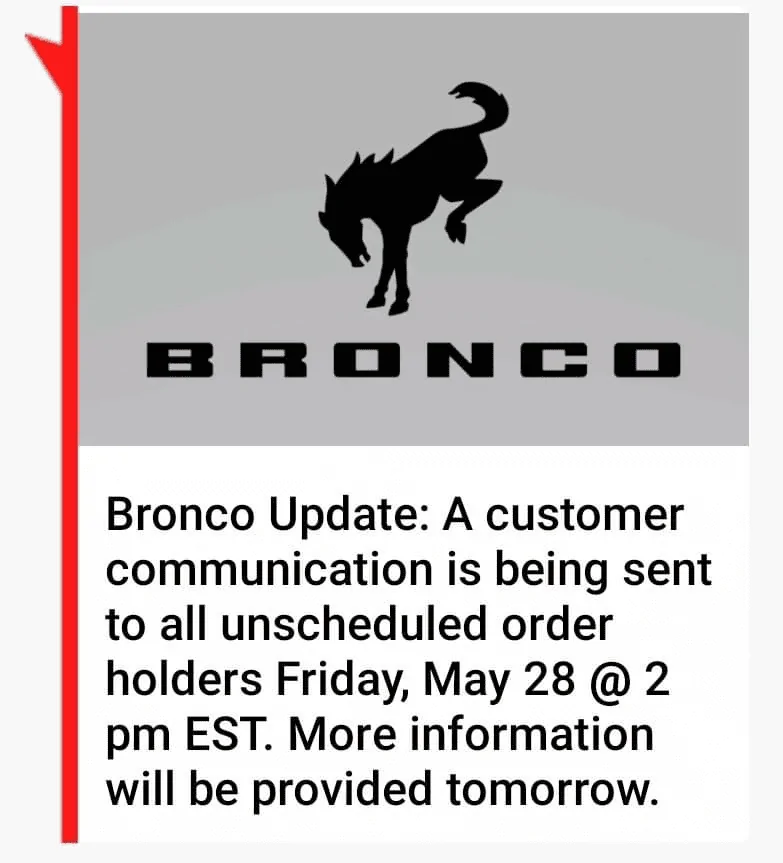Ford Bronco May 27 Email Group! 1622148915123