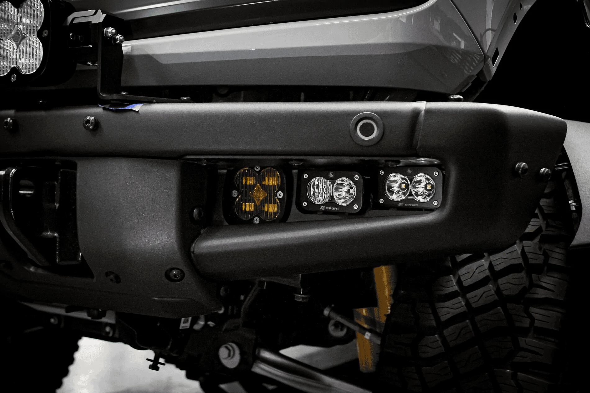 Ford Bronco New Lighting Kit for Mod Bumper -Baja Designs 1622158825227