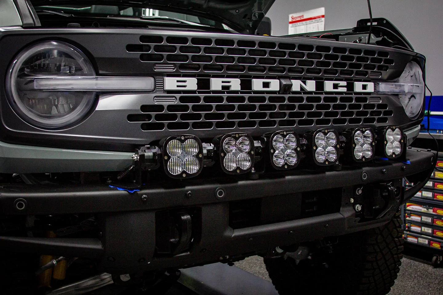 Ford Bronco Baja Designs Lighting Kits Launched For 2021 Bronco 2021 Bronco Baja Designs Lighting Kits Options Pods 6