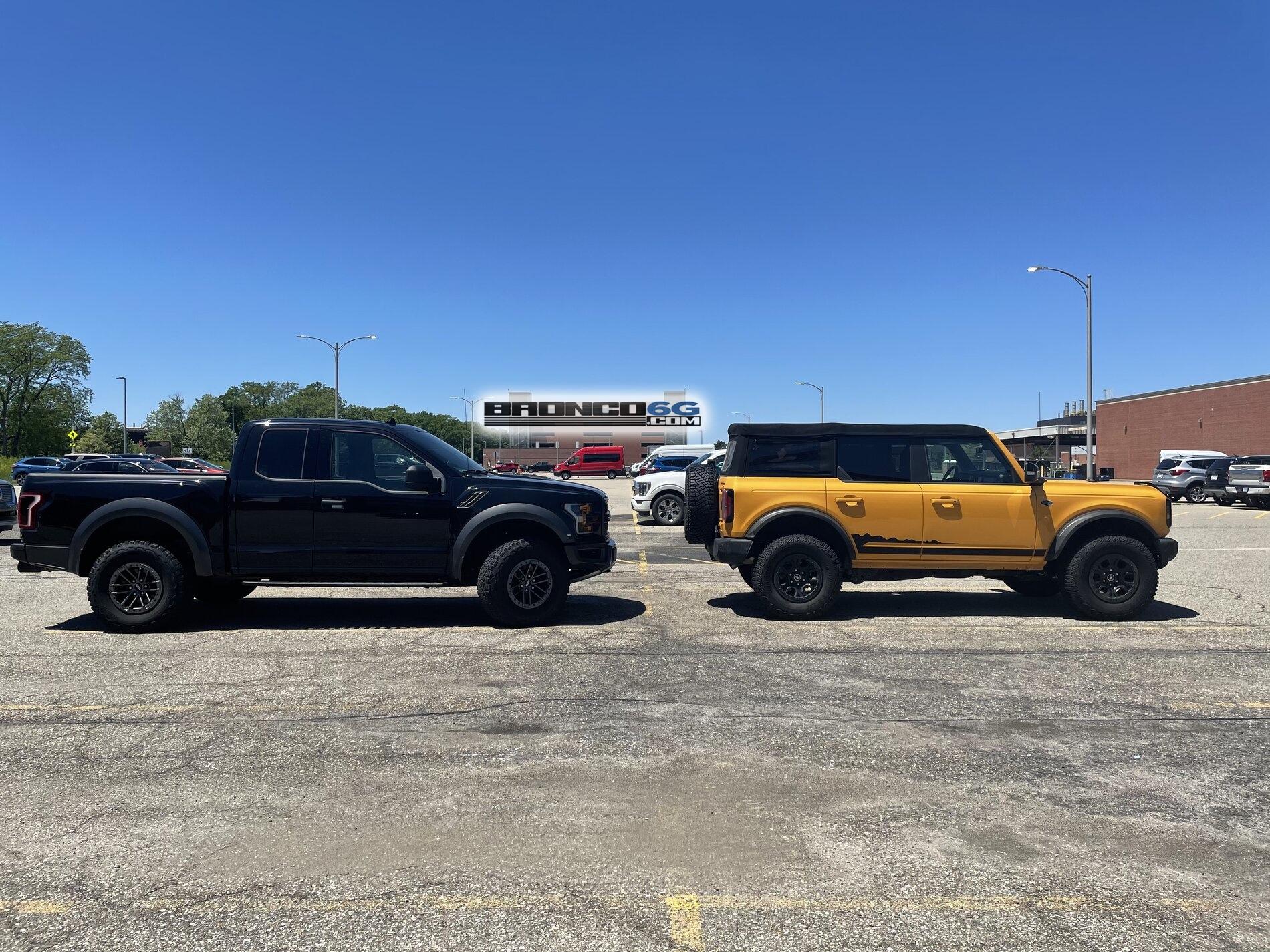 Ford Bronco SPOTTED: MAP Broncos & 4DR Wildtrak vs F150 Raptor Comparison 8E76843E-97A3-4070-8F8A-23464EE533E4