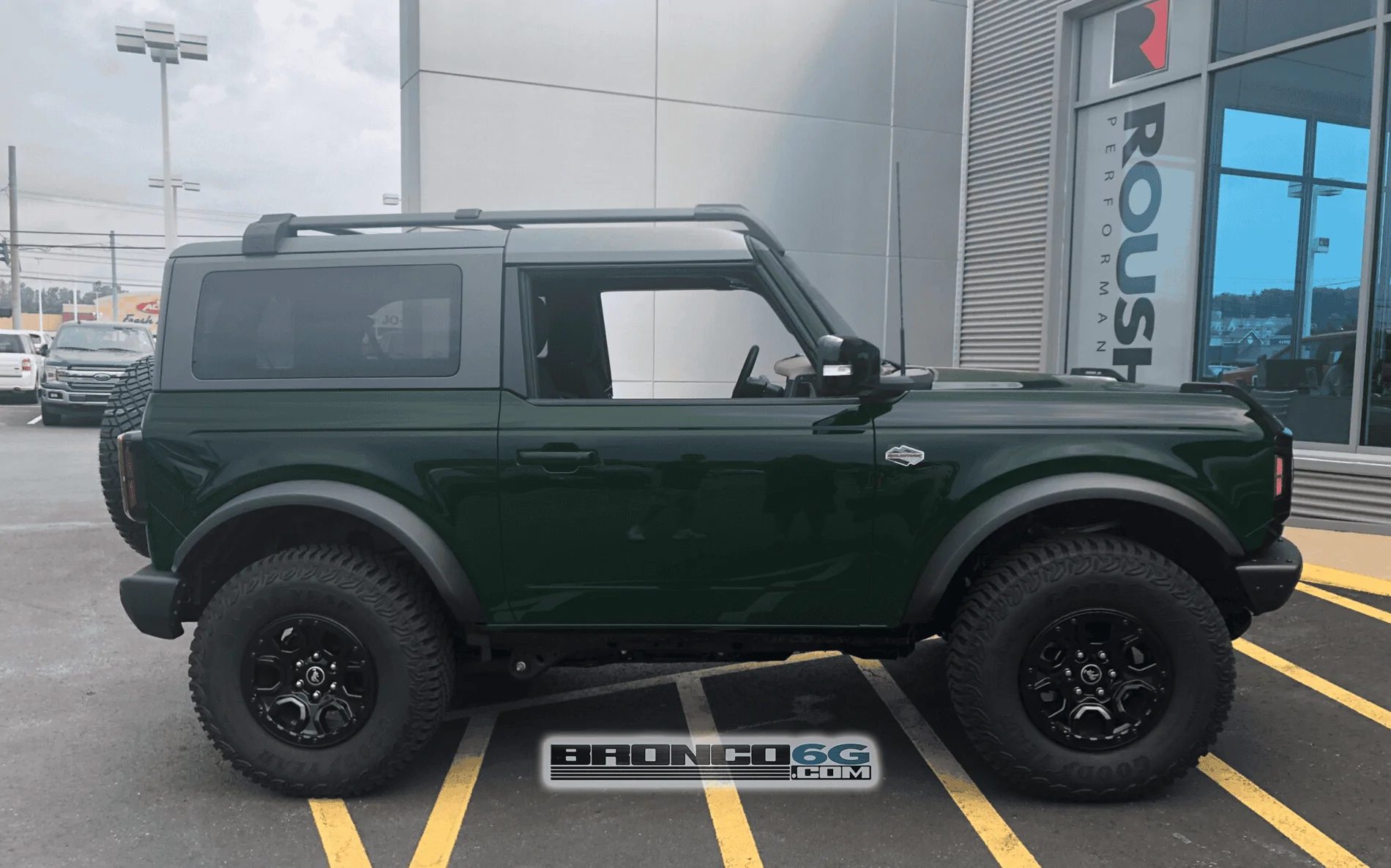 Ford Bronco 2022 'Everglades Green' Wildtrack Bronco 2022 'Everglades Green' Wildtrack Bronco Pictures 1