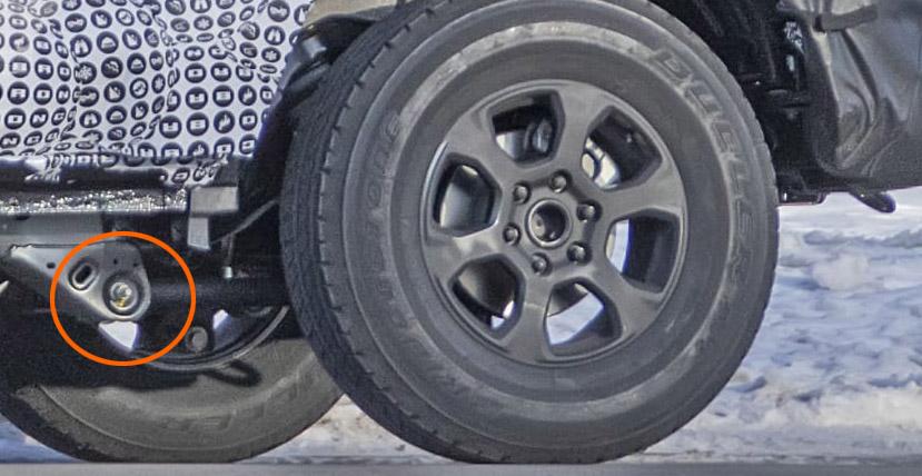 Ford Bronco Bronco bolt revesral