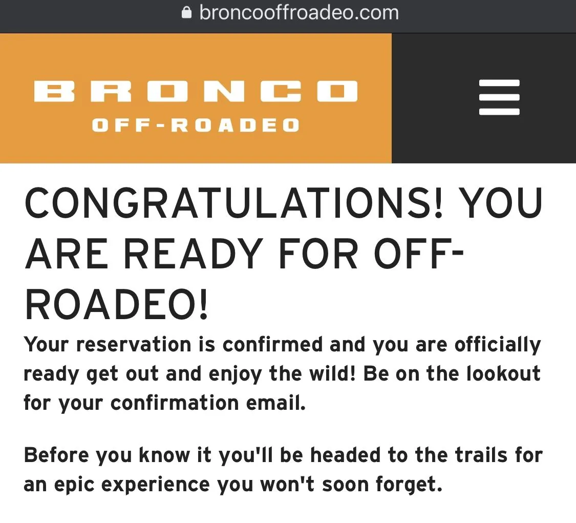 Ford Bronco Bronco Off-Roadeo Registration Now Open, Begins June 28 in Texas 1622629525381