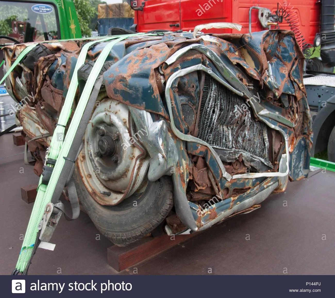 Ford Bronco 2022 Bronco pricing question end-of-the-road-old-scrap-morris-car-crushed-onto-a-cube-P144PJ[1]