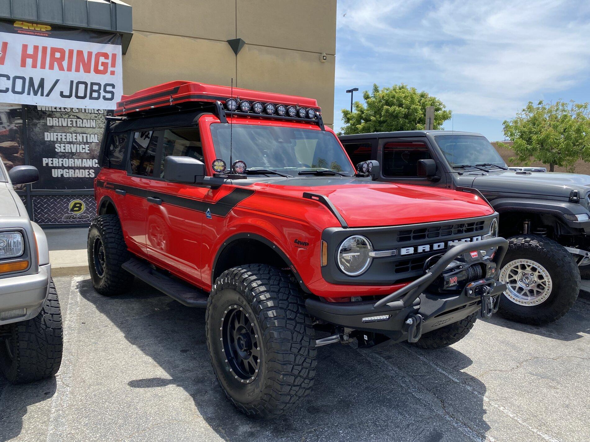 Ford Bronco 🔥🚨Update: Flash Display of the 4WPs Bronco: West Covina Noon to 2pm (Rest of locations in comments) 9353AB8F-ADBC-4C7E-A450-28B89C4479EF