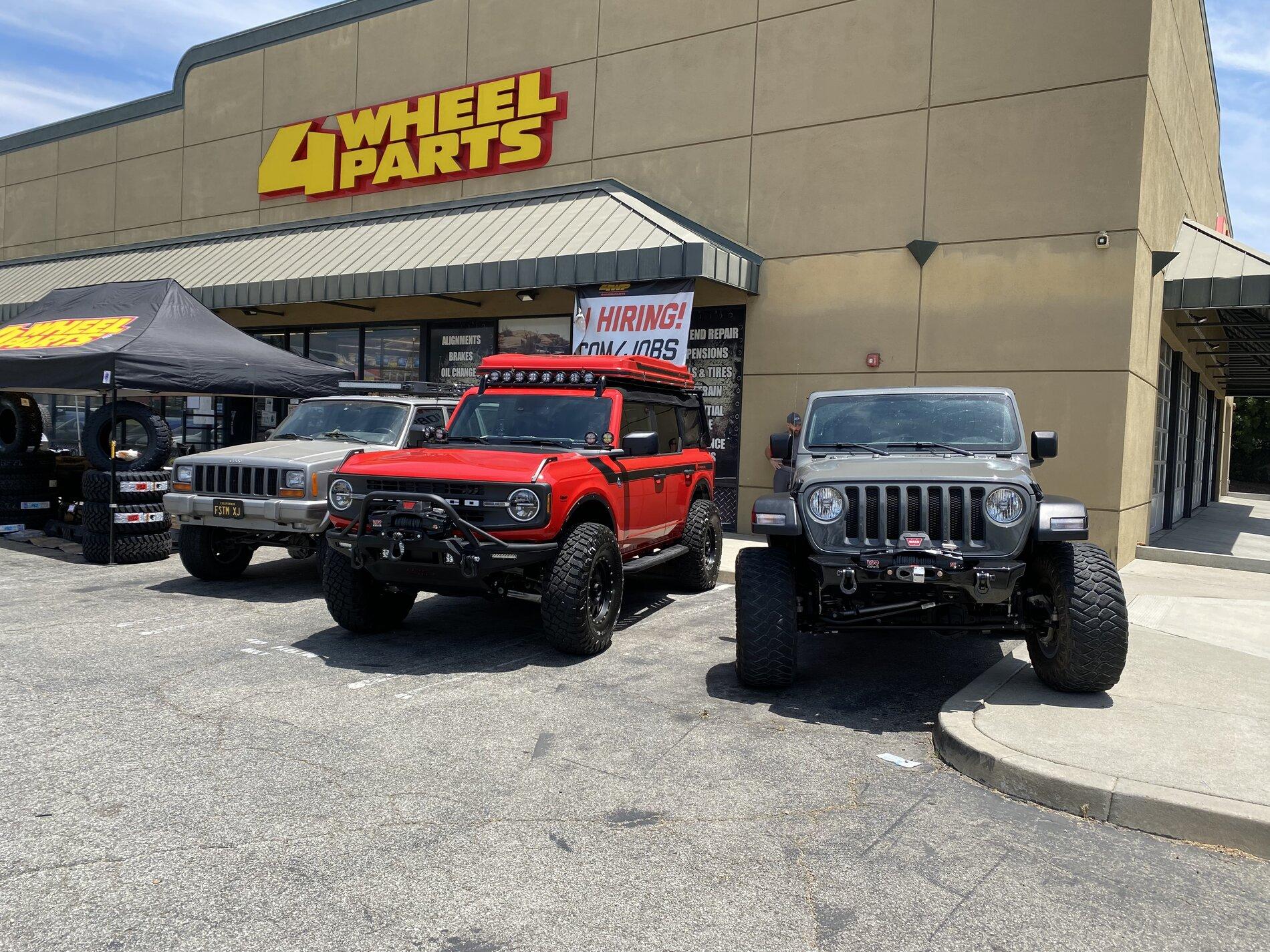 Ford Bronco 🔥🚨Update: Flash Display of the 4WPs Bronco: West Covina Noon to 2pm (Rest of locations in comments) 8EBF9DF6-C3CE-4C07-AFF3-374EF21B2F28