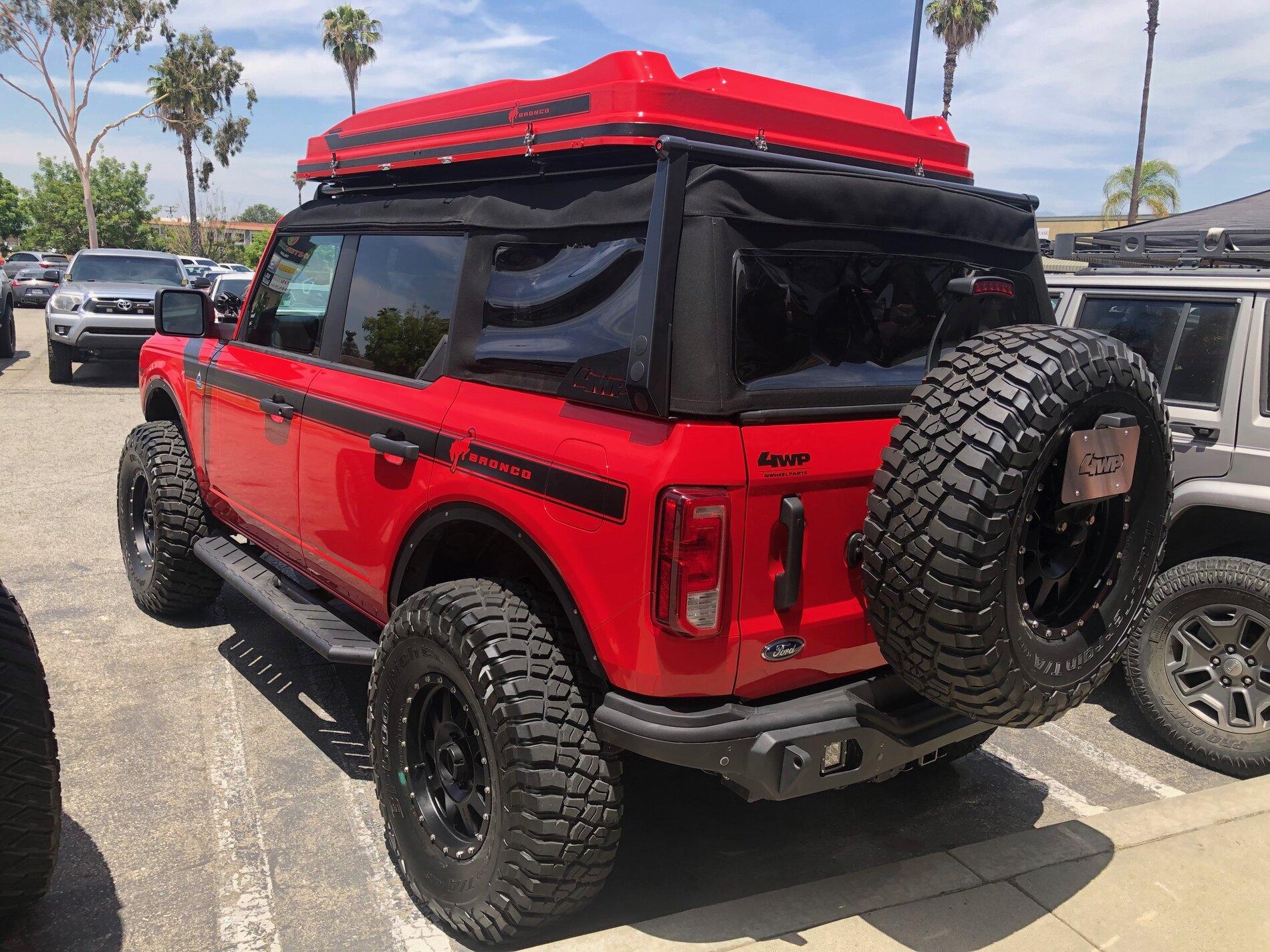 Ford Bronco 🔥🚨Update: Flash Display of the 4WPs Bronco: West Covina Noon to 2pm (Rest of locations in comments) img_7239-