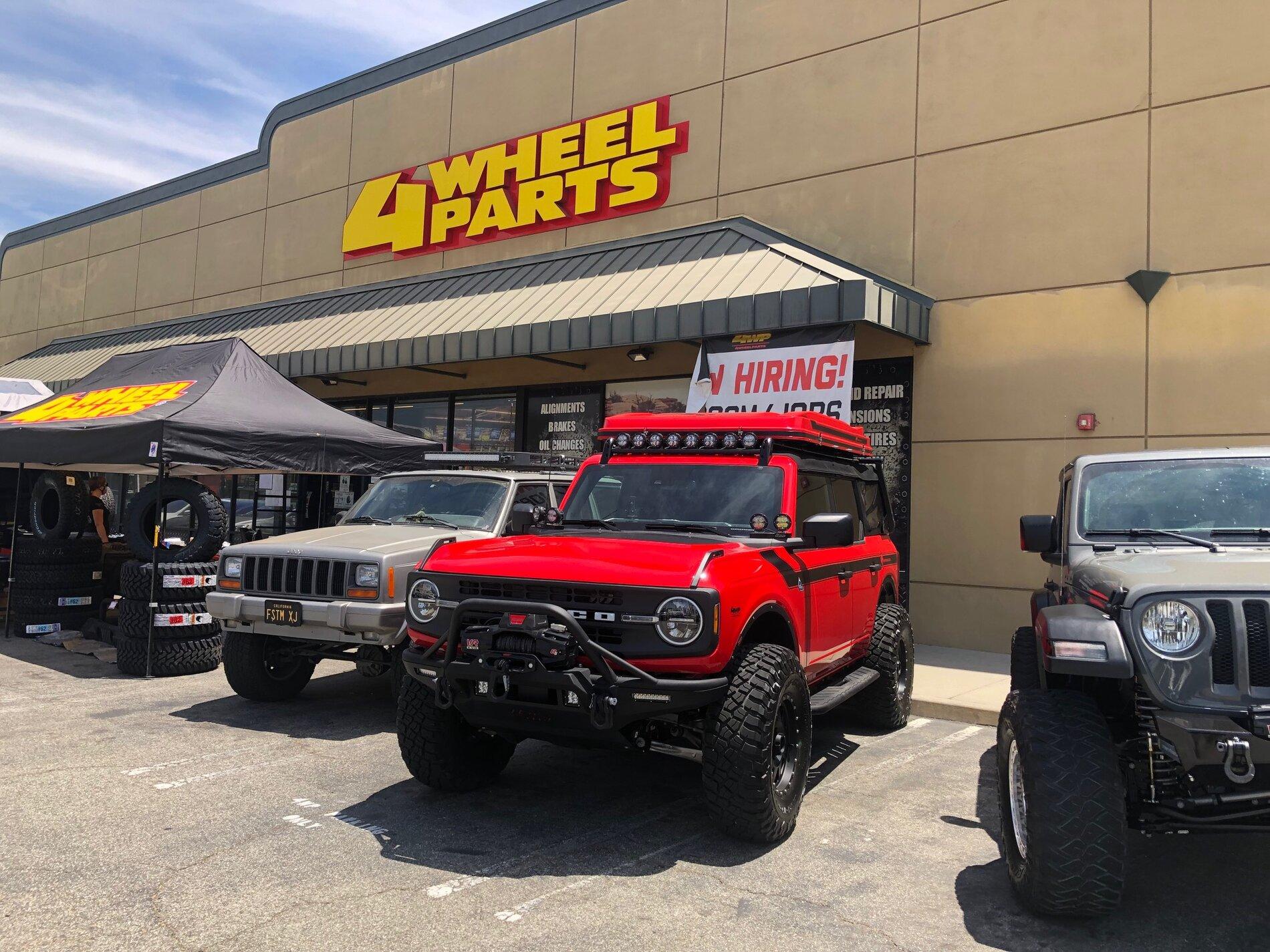 Ford Bronco 🔥🚨Update: Flash Display of the 4WPs Bronco: West Covina Noon to 2pm (Rest of locations in comments) img_7240-
