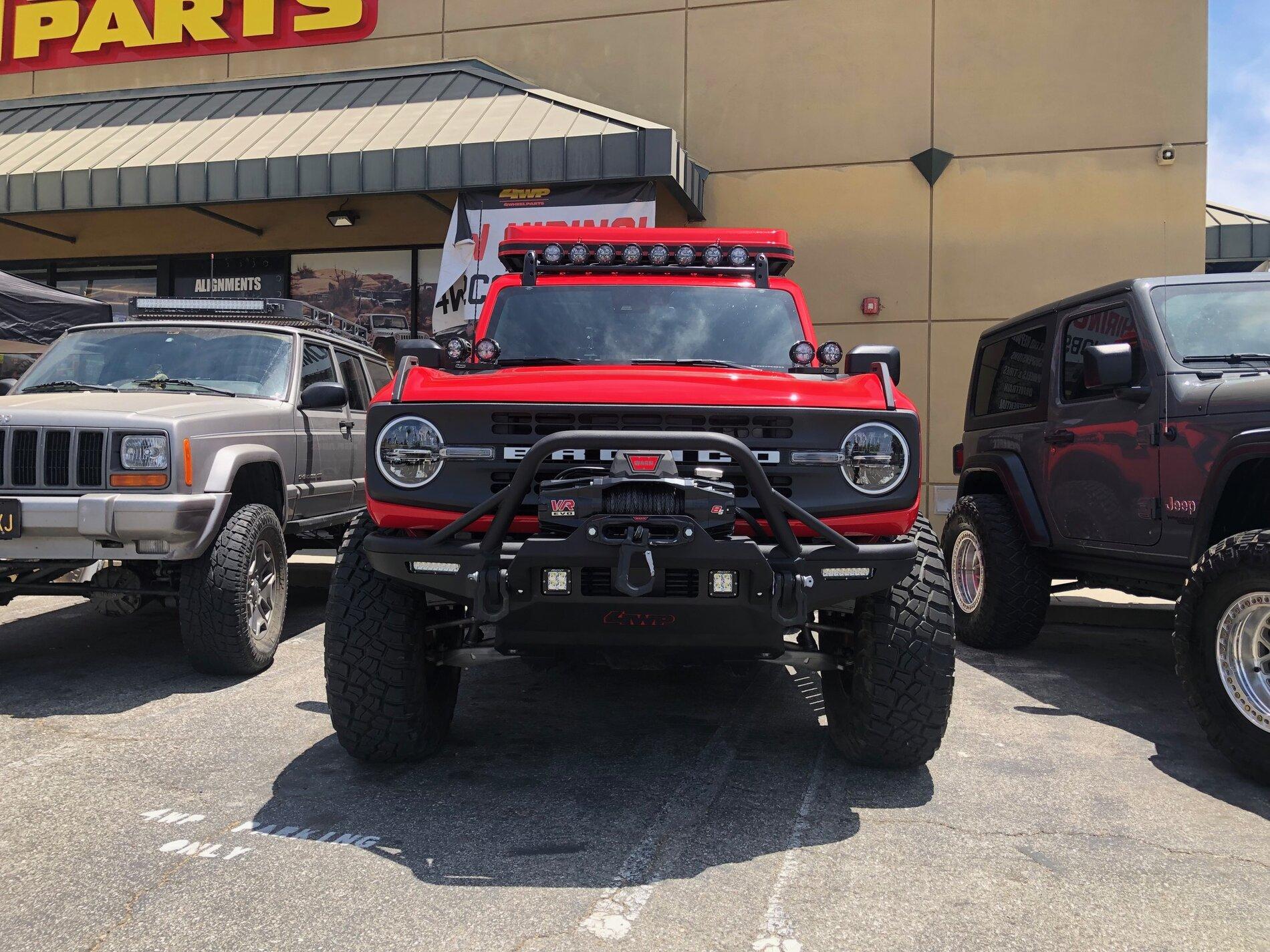 Ford Bronco 🔥🚨Update: Flash Display of the 4WPs Bronco: West Covina Noon to 2pm (Rest of locations in comments) img_7241-