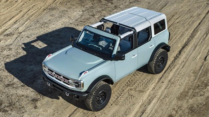 Ford Bronco White (Unfinished MOD) Top Spotted 1623008168099