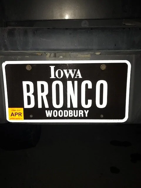 Ford Bronco DBFY Bronco Plat
