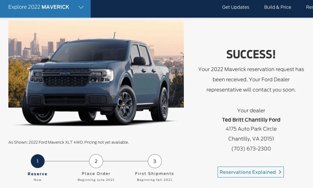 Ford Bronco Ford Maverick Pickup Revealed! Standard Hybrid, 40MPG City, Under $20k Starting Price! Screen Shot 2021-06-08 at 6.45.03 AM