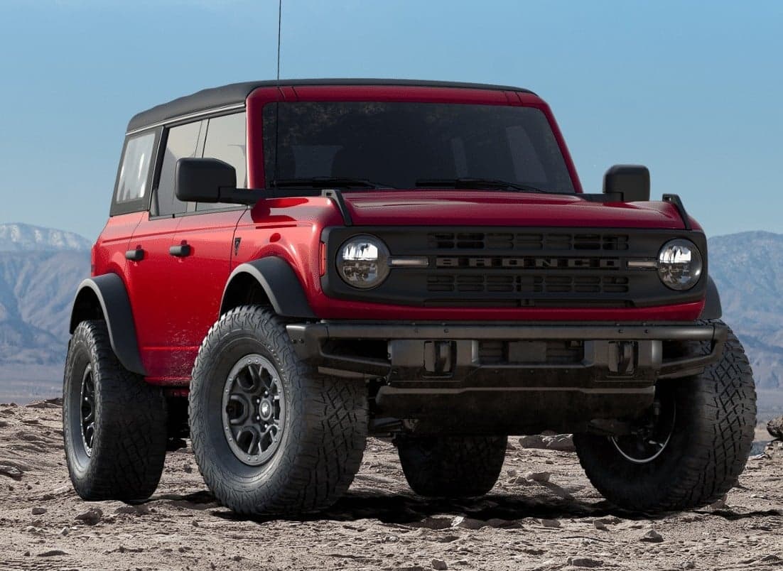 Ford Bronco Your Personal Flavor red bronco