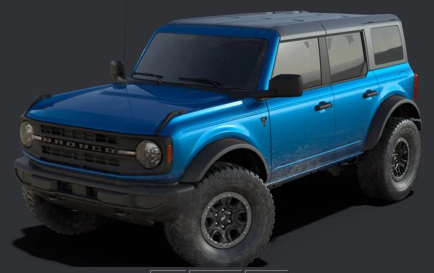 Ford Bronco Base SASQUATCH Badge - now Appears on Virtual Bronco in VIN Tracker and in B&P! 4Dr Base Sasquatch