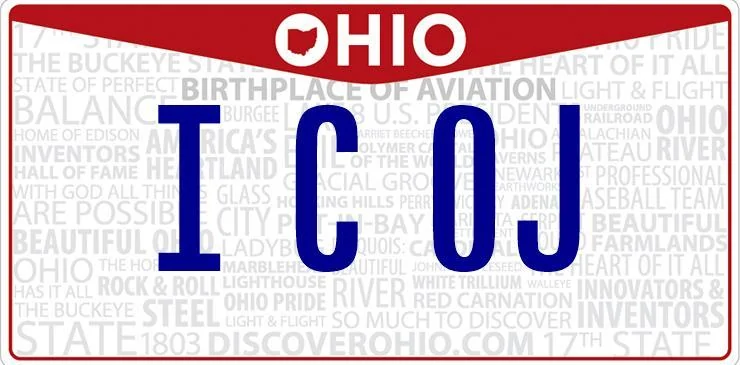 Ford Bronco Custom vanity license plate for Bronco? aai c oj