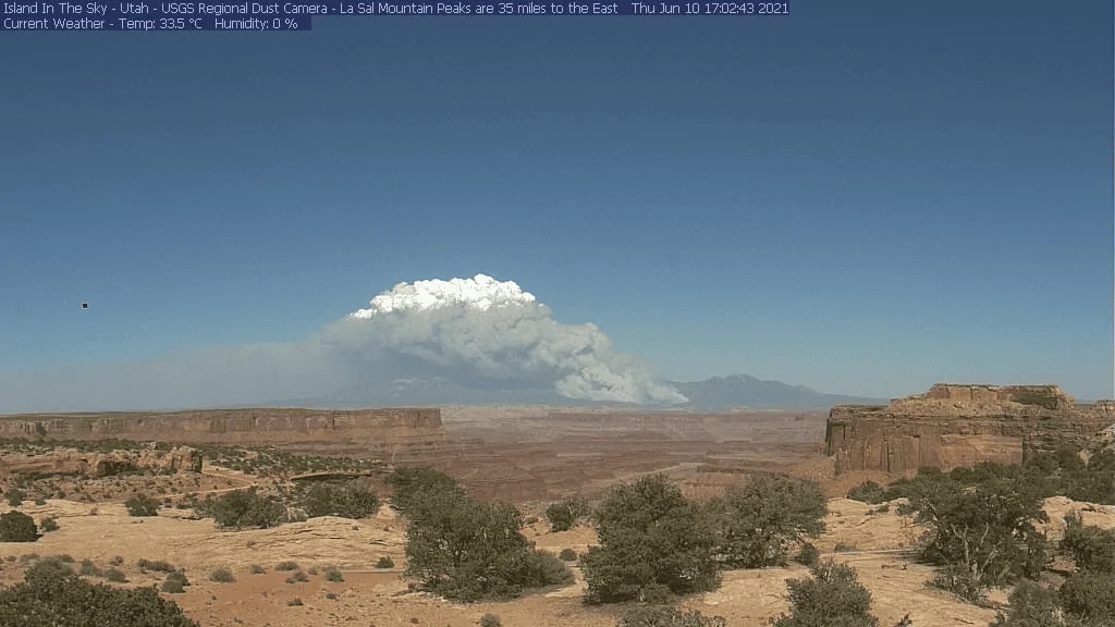 Ford Bronco Wildland fire near Moab 1623434827608